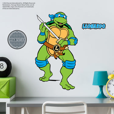 Teenage Mutant Ninja Turtles Leonardo Wall Decal